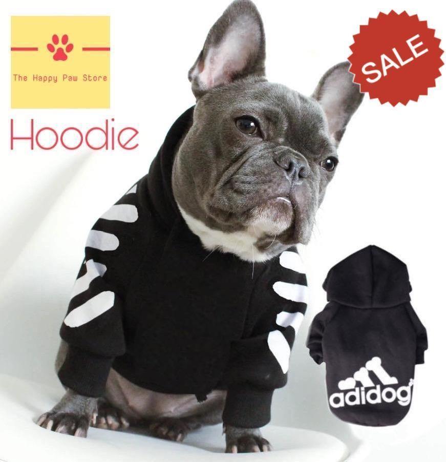 Adidog Hoodie Dog Hoodie The Happy Paw Store