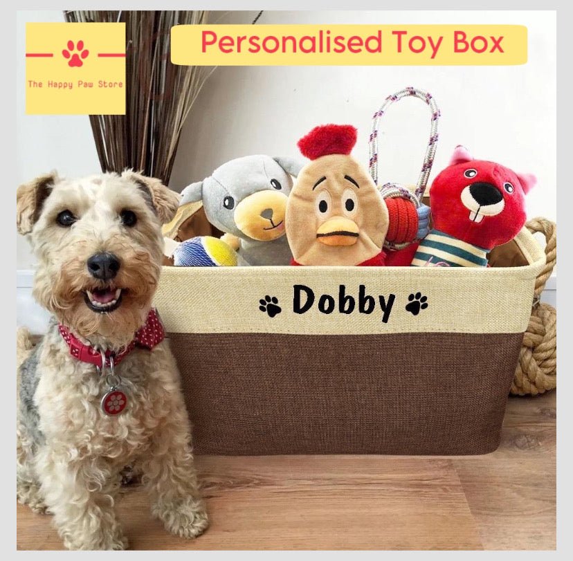 Dog Toy Box Personalised Dog Toy Box Toy Box Personalised The