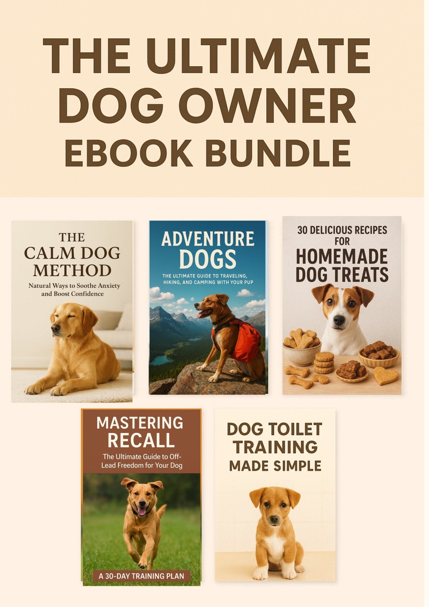 The Ultimate Dog Owner eBook Bundle (5-in-1 Digital Download Collection)