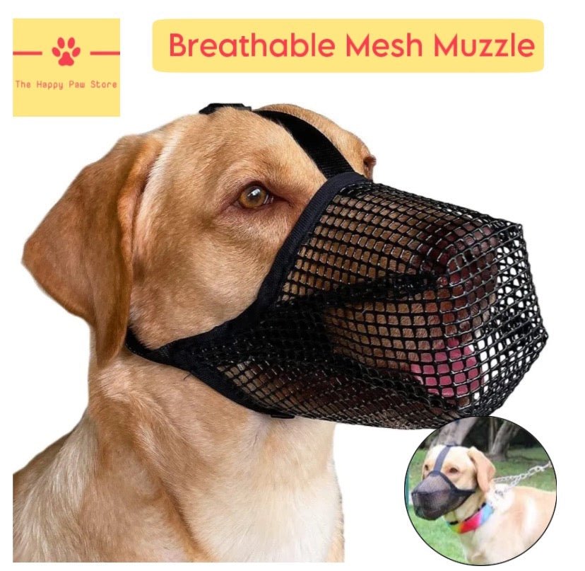 Breathable Mesh Dog Muzzle