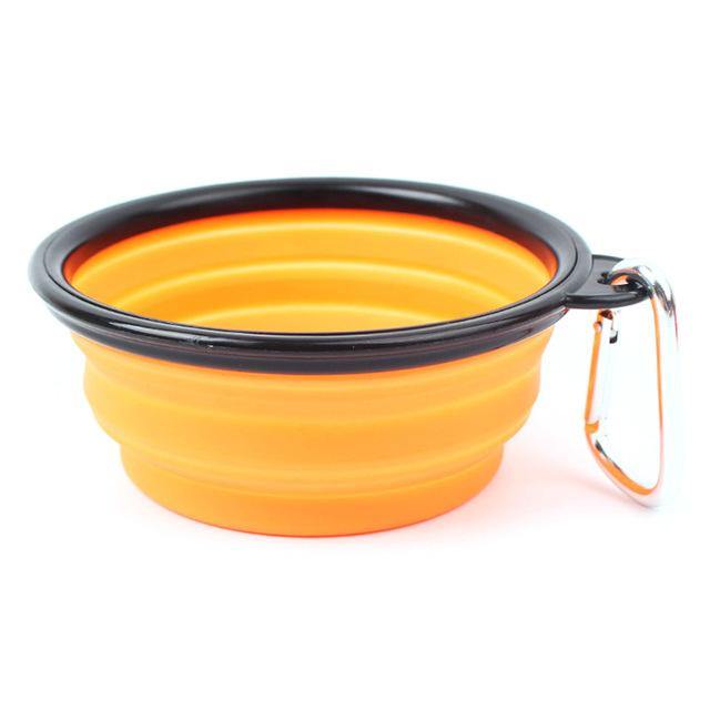 Collapsible dog bowl