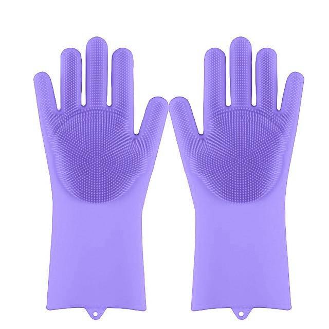 Gants de bain pour chien