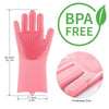 Gants de bain pour chien