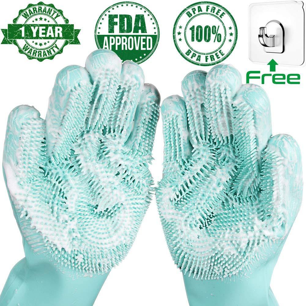 Gants de bain pour chien