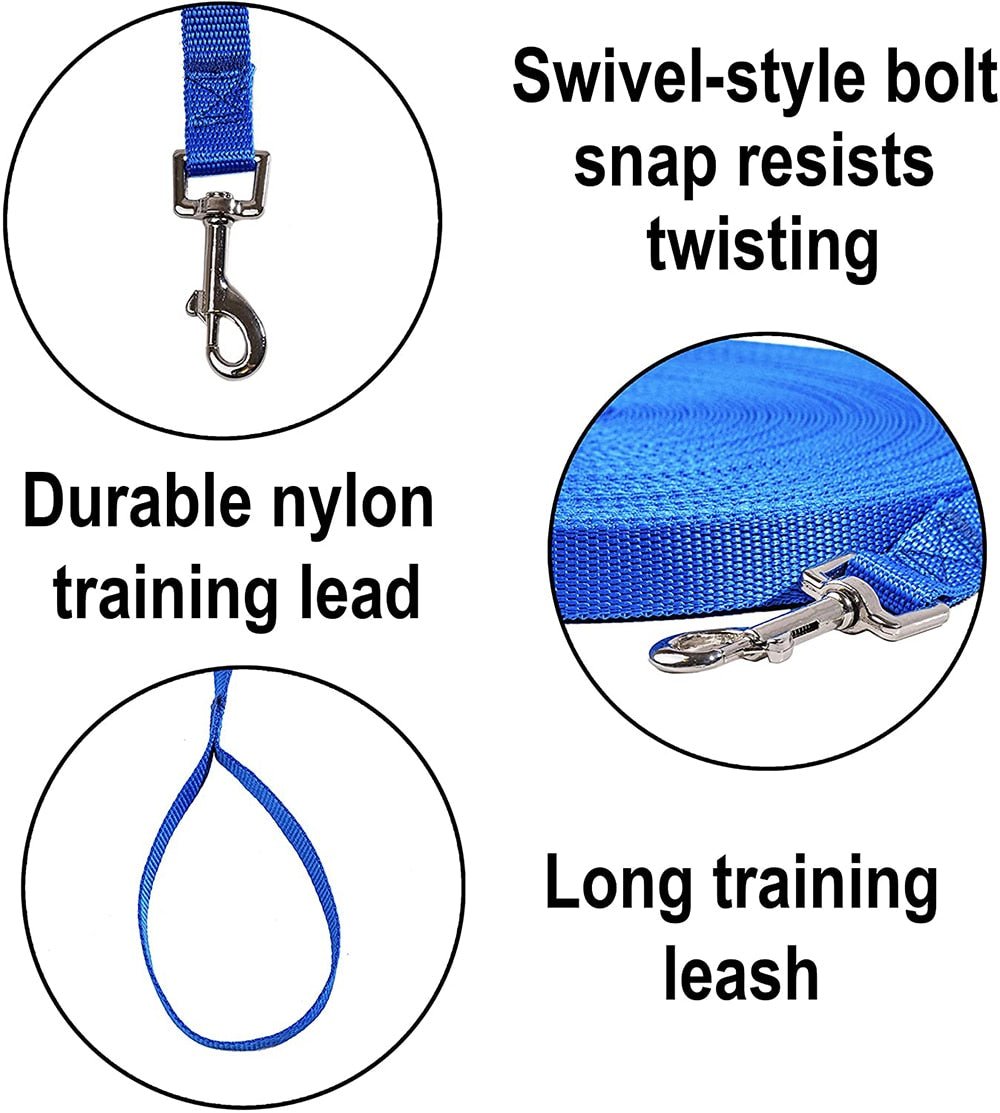 Long Training Lead for Dogs -5m/10m/15m/20m/30m