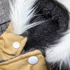 Parka Jacket with Faux Fur Hood