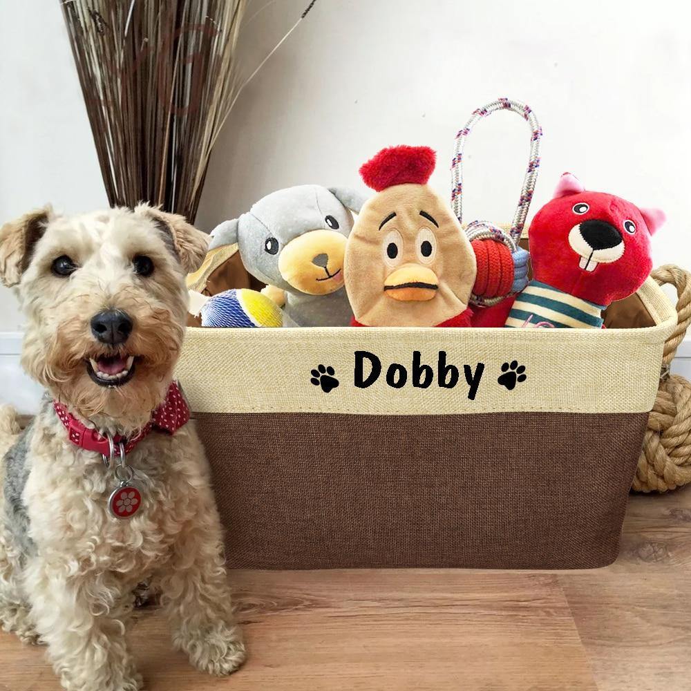 Personalised Dog Toy Box