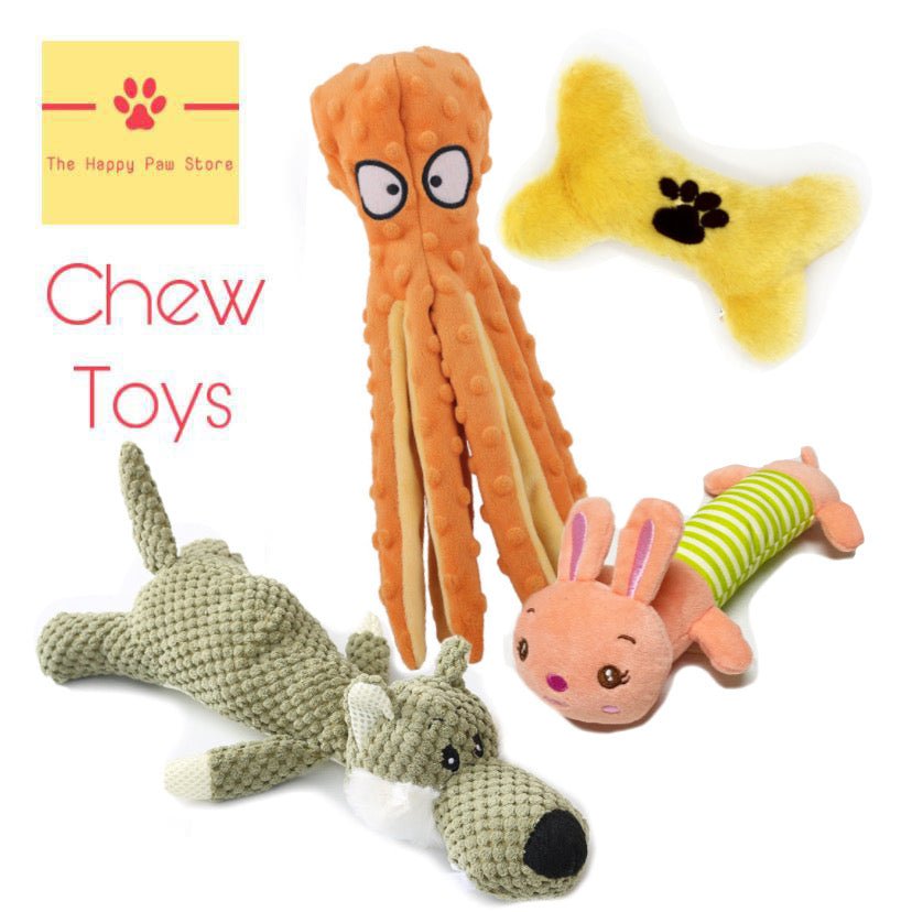 Plush Squeaky Dog Toys