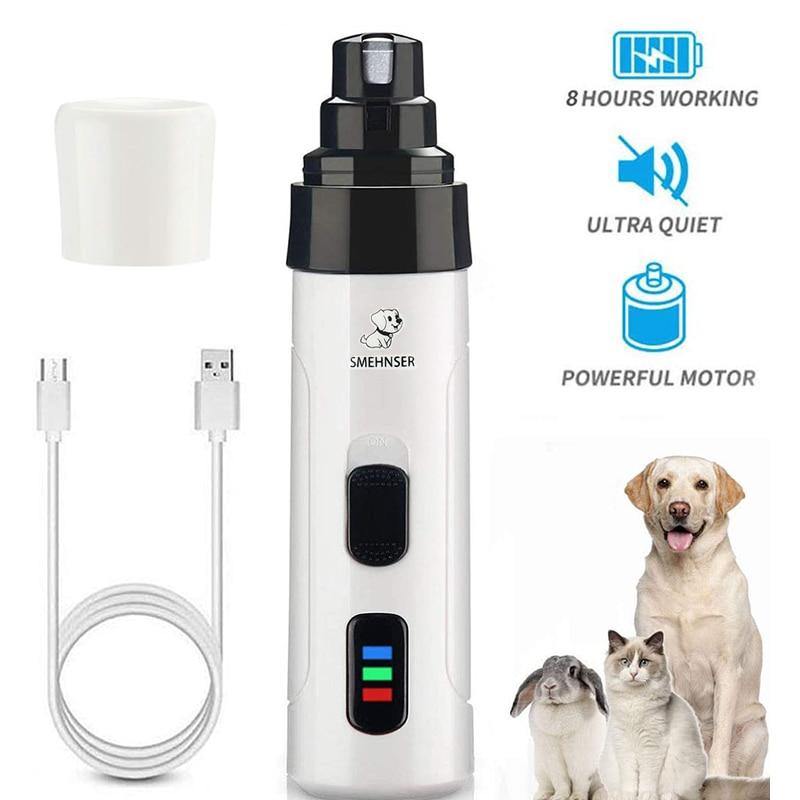 Gasur Cordless Dog Clipper Kit – Electric Pet Trimmer For Small Dogs – Paw, Nail, Face, Ears