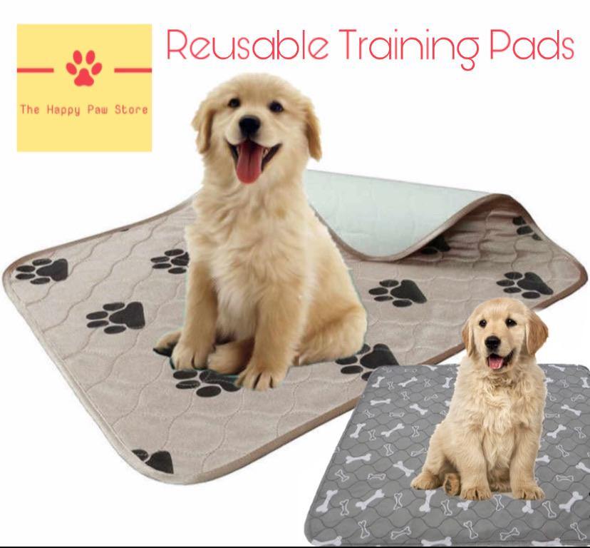 Happy date Washable Pee Pads for Dogs Reusable Pet Pee Pad