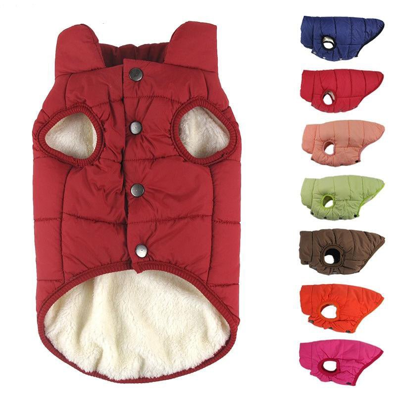 Winter Dog Vest